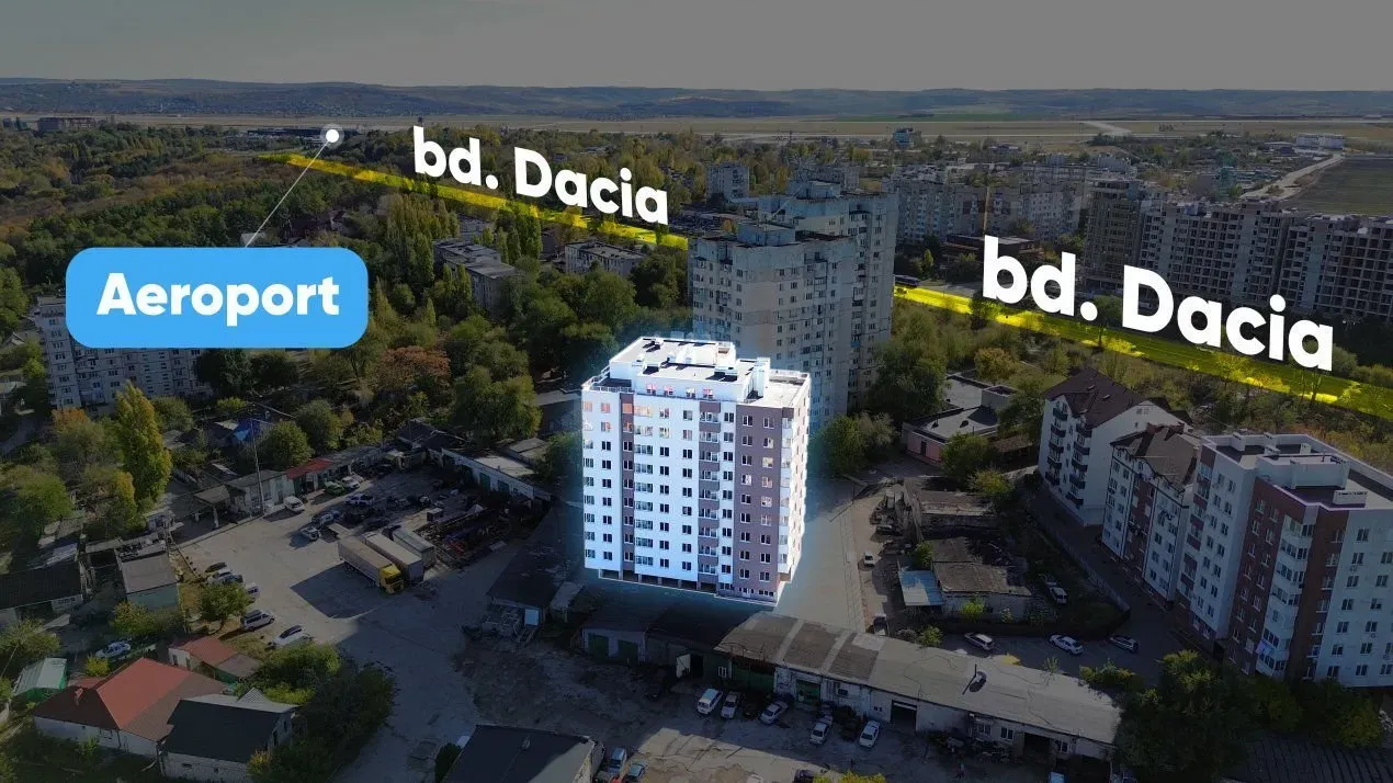 1-bedroom apartment, 42 m² — Image 1