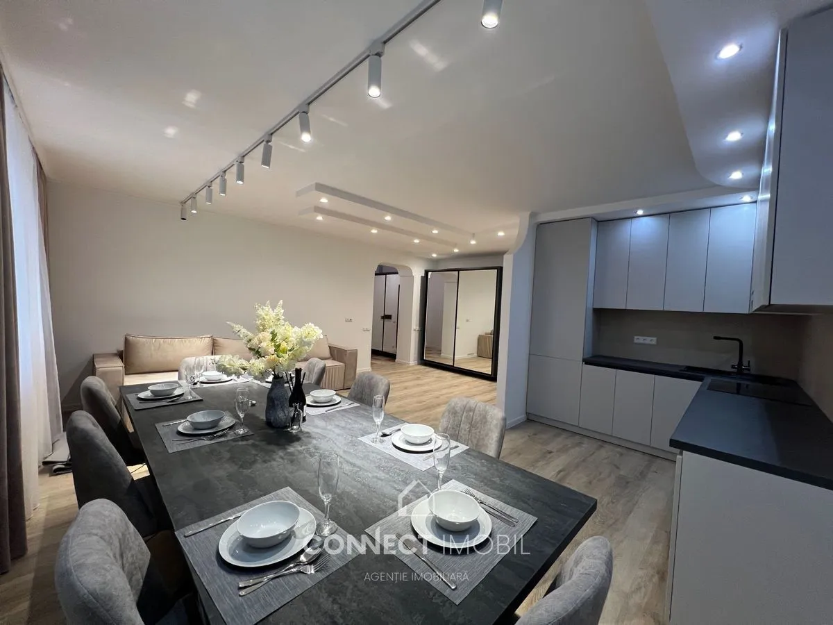 2-camere apartament, 83 m² — Imagine 1