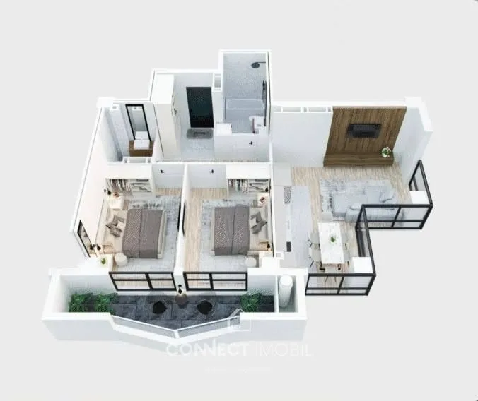 2-bedroom apartment, 71 m² — Image 1