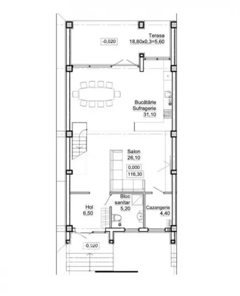 3-этажный дом, 4 комнаты, 170 м² — Изображение 2