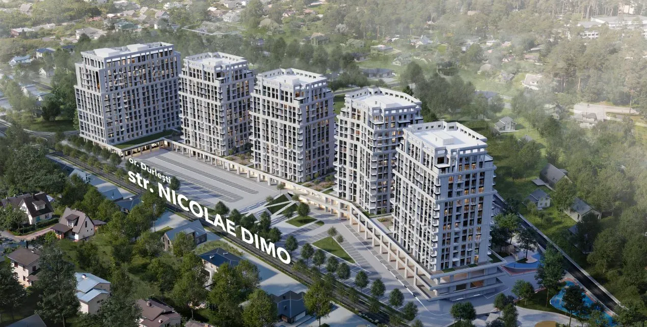 2-camere apartament, 77.7 m² — Imagine 1