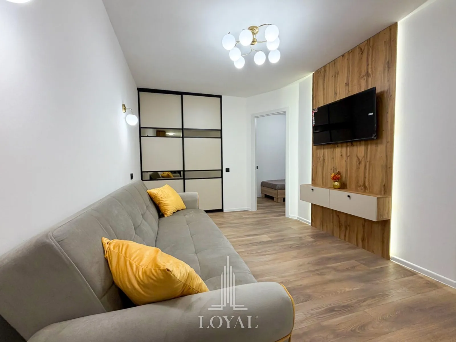 2-camere apartament, 45 m² — Imagine 1