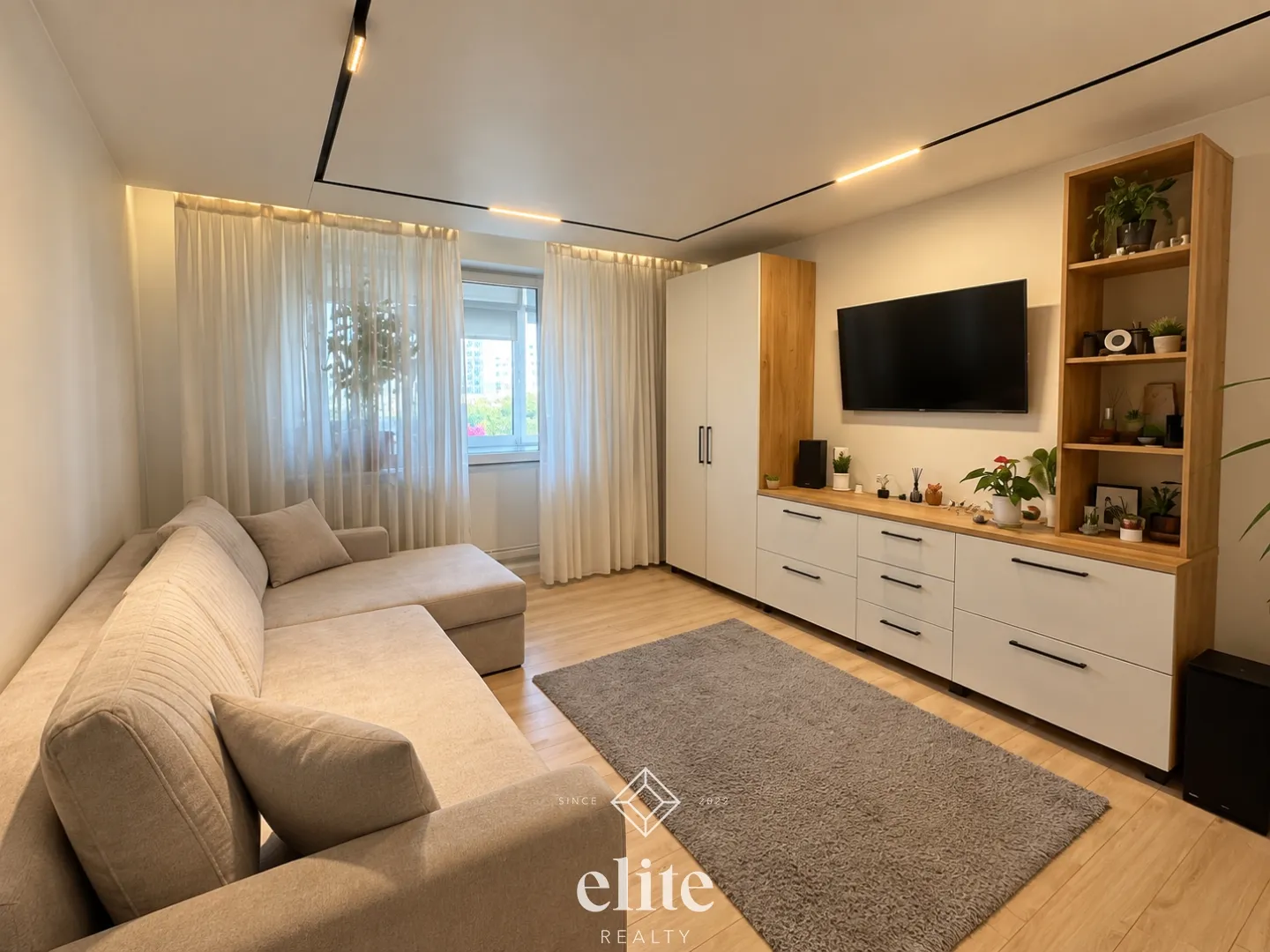 2-bedroom apartment, 51 m² — Image 1