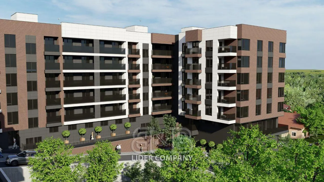 2-bedroom apartment, 59 m² — Image 1