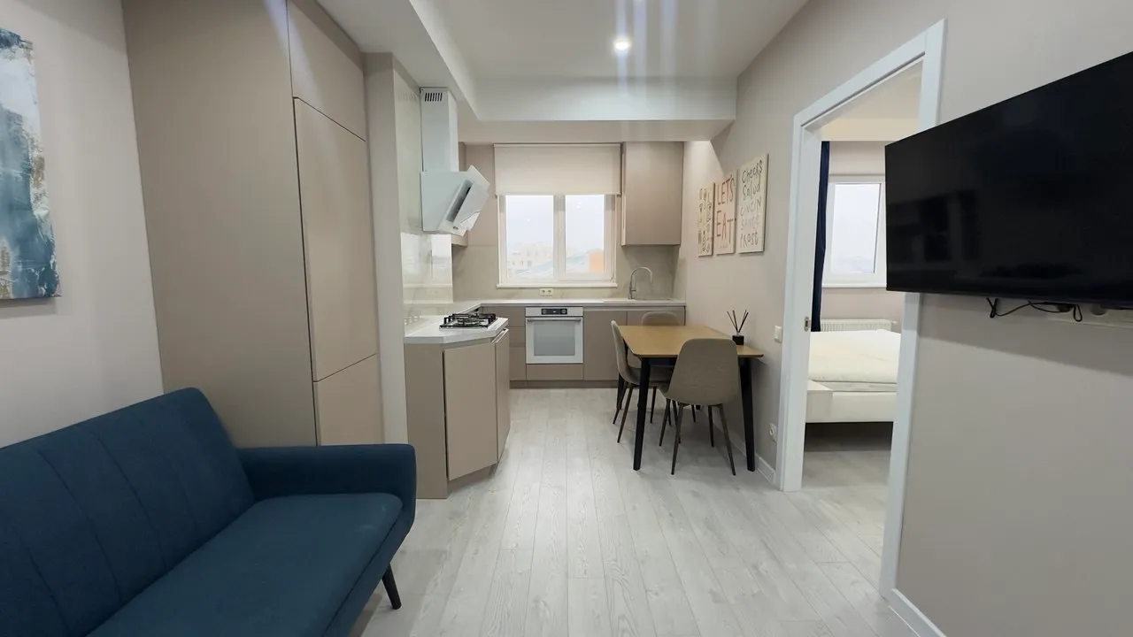 1-camere apartament, 40 m² — Imagine 1