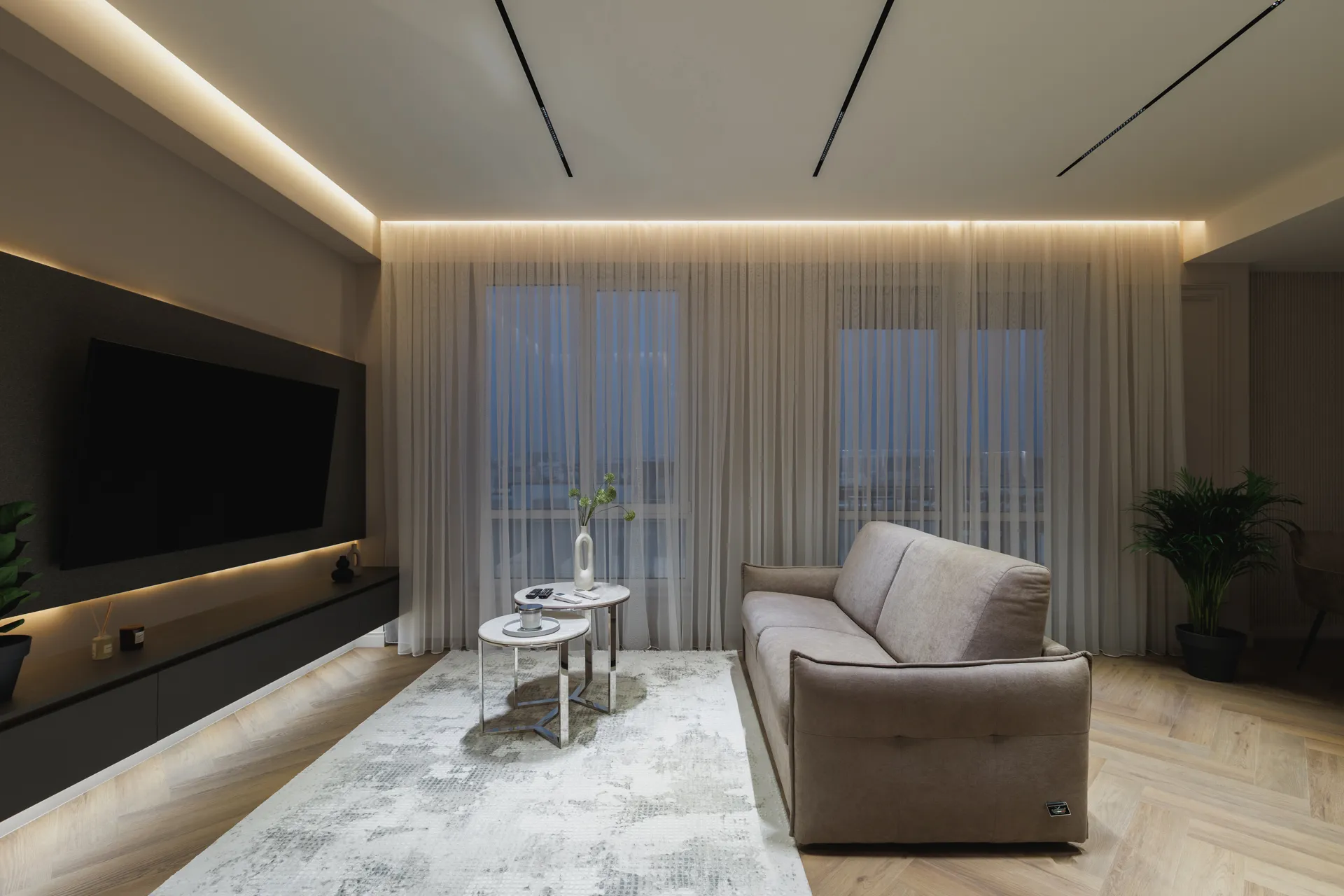 1-camere apartament, 60 m² — Imagine 1