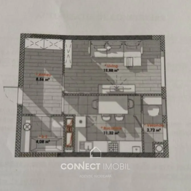 1-комнатная квартира, 43 м² — Изображение 2