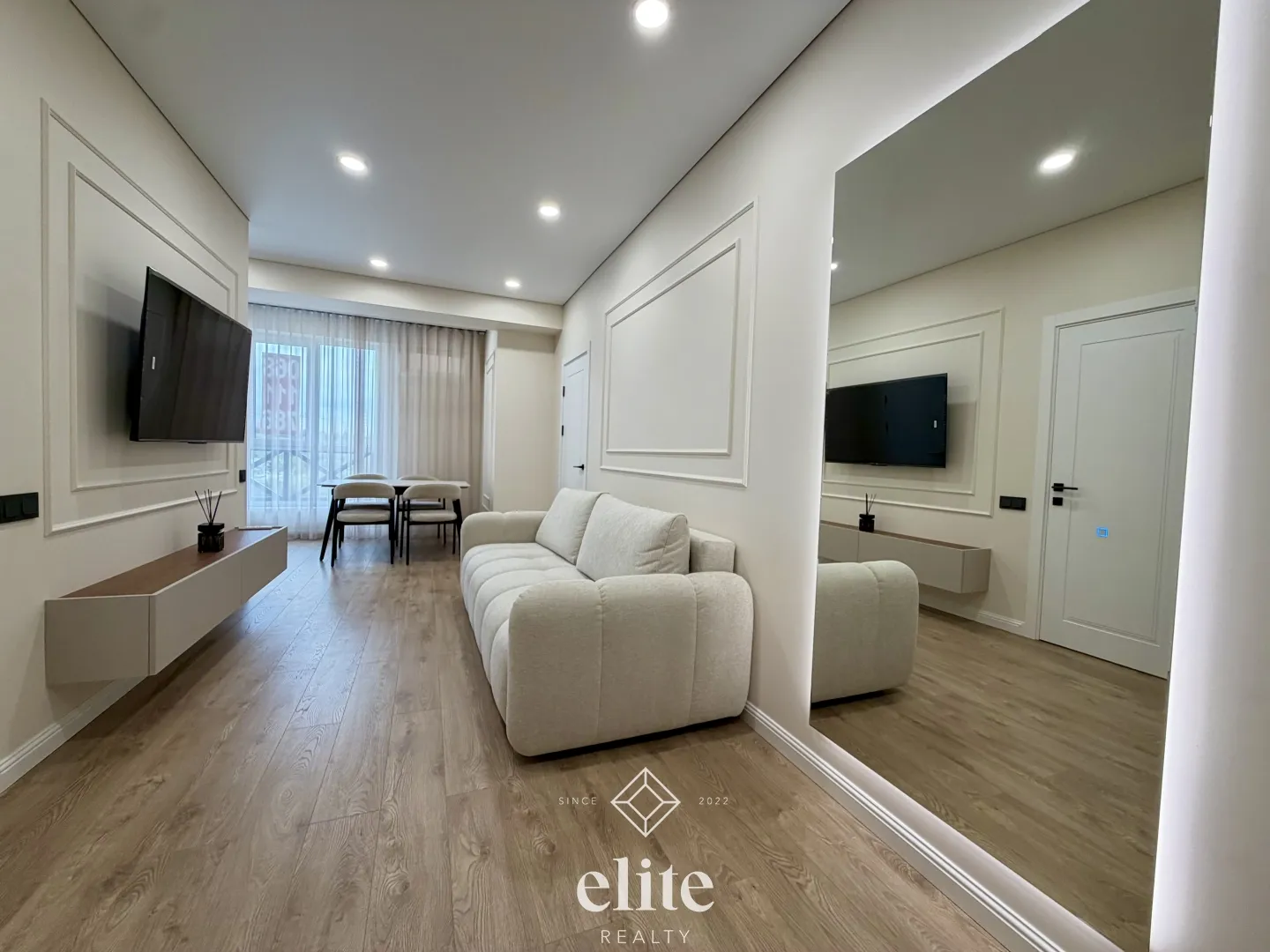 2-camere apartament, 62 m² — Imagine 1