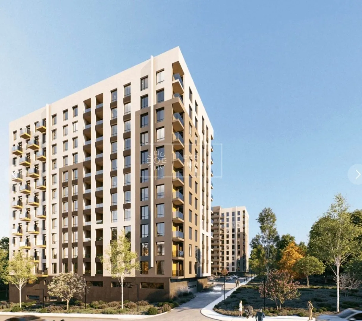 1-bedroom apartment, 41 m² — Image 4
