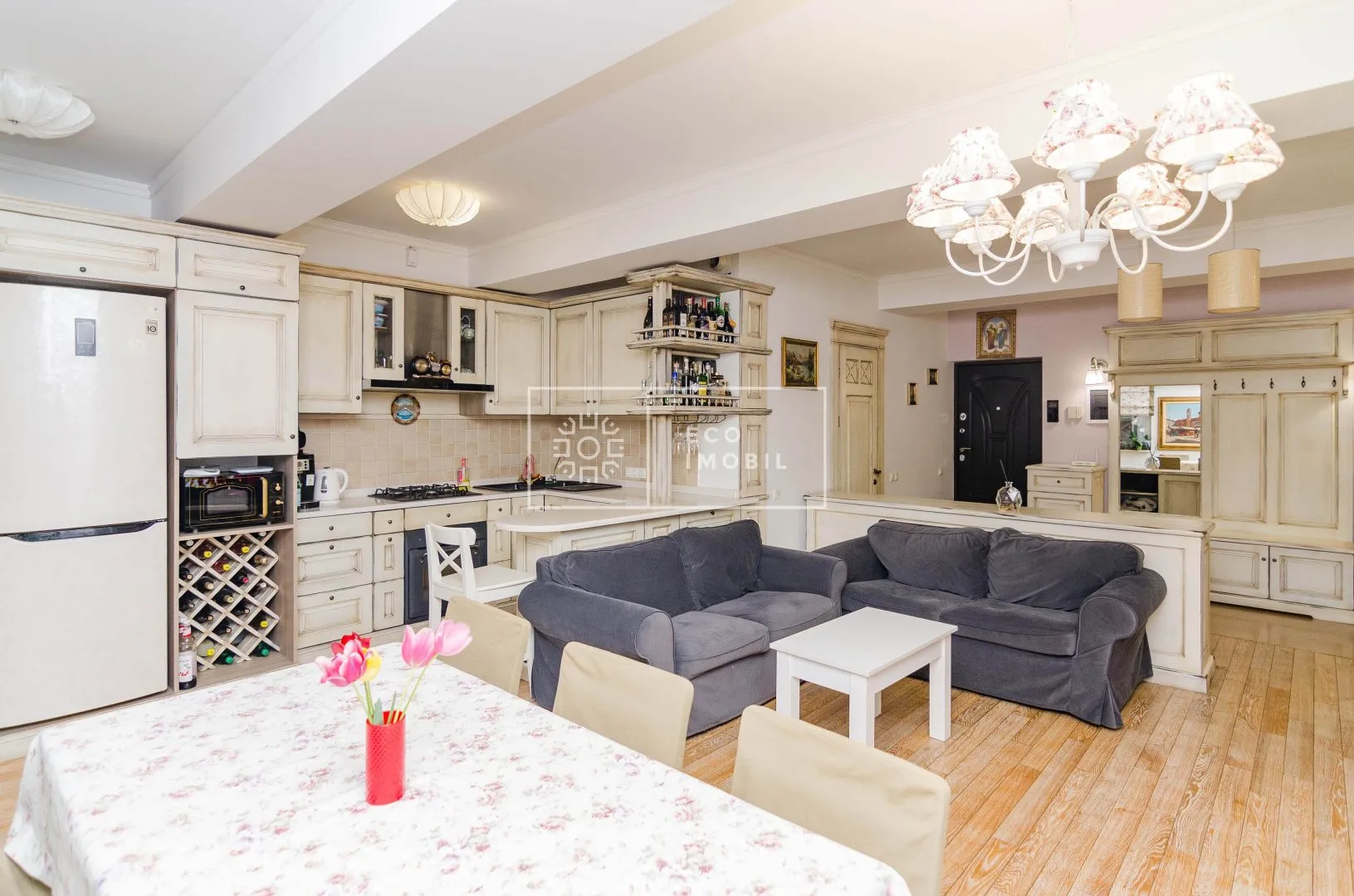 2-camere apartament, 90 m² — Imagine 1