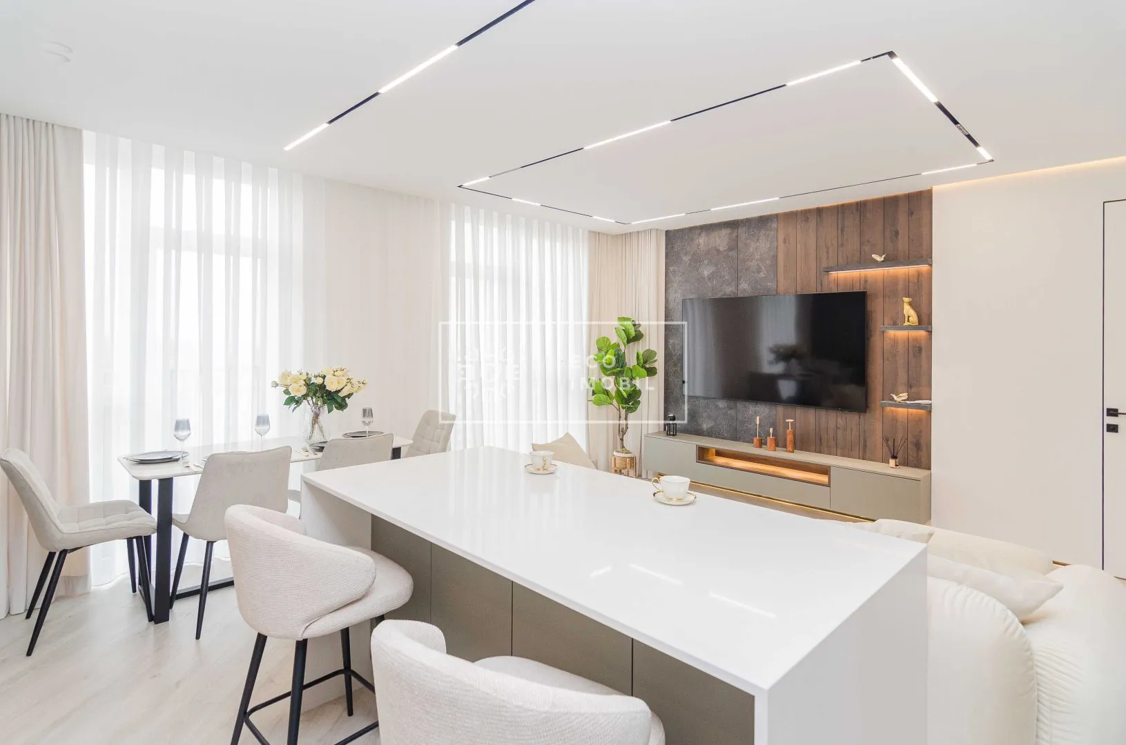 3-camere apartament, 75 m² — Imagine 2