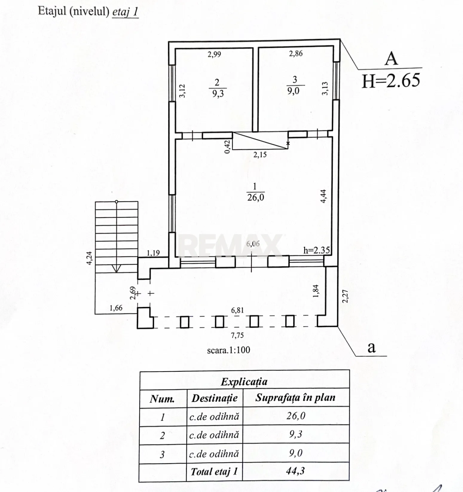2-floor house, 44.3 m² — Image 2