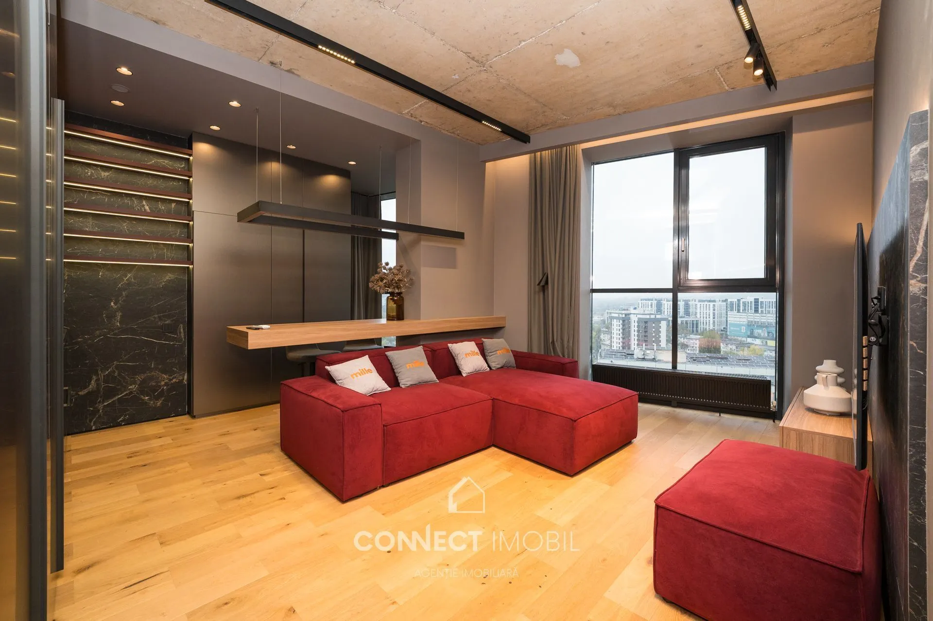 1-camere apartament, 47 m² — Imagine 1