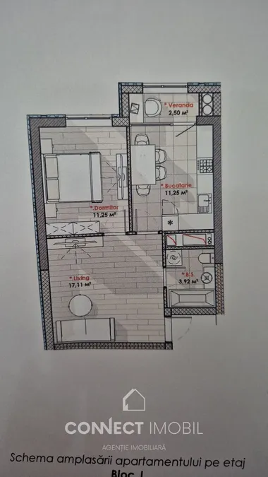 1-комнатная квартира, 46 м² — Изображение 4