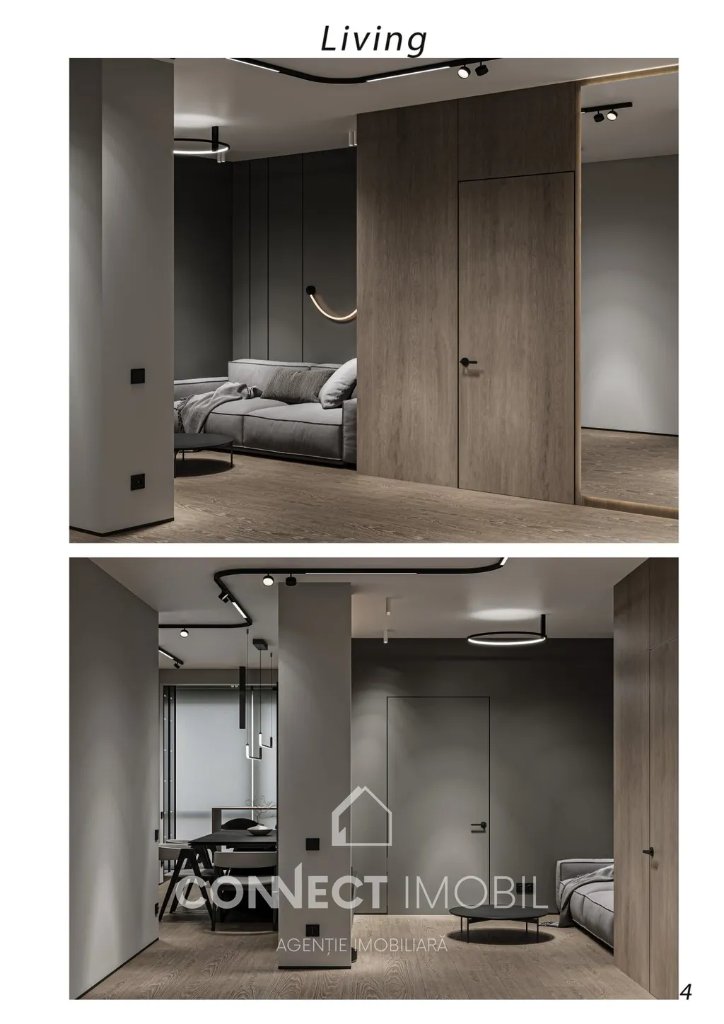 1-bedroom apartment, 47 m² — Image 1