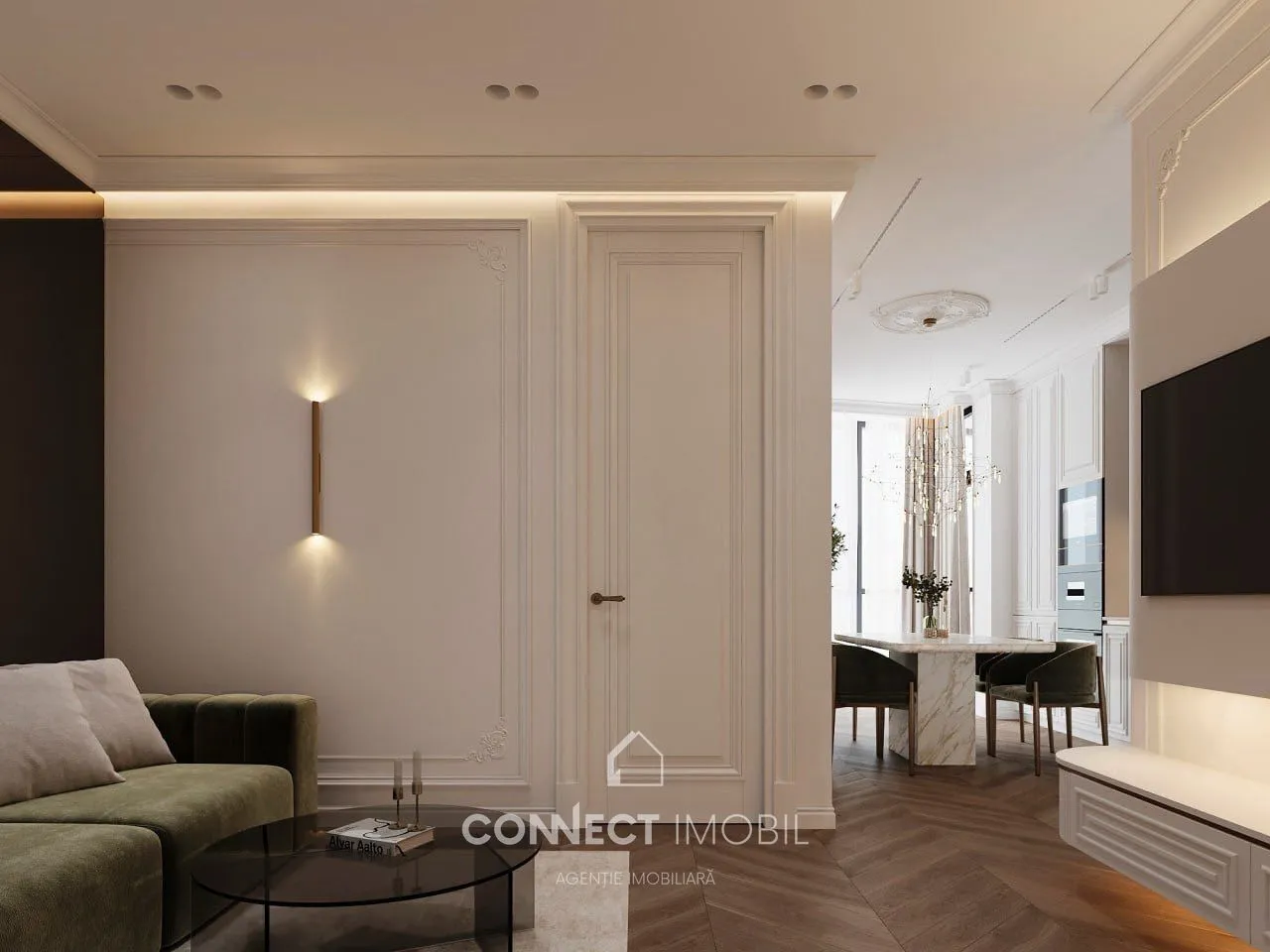 1-camere apartament, 48 m² — Imagine 1