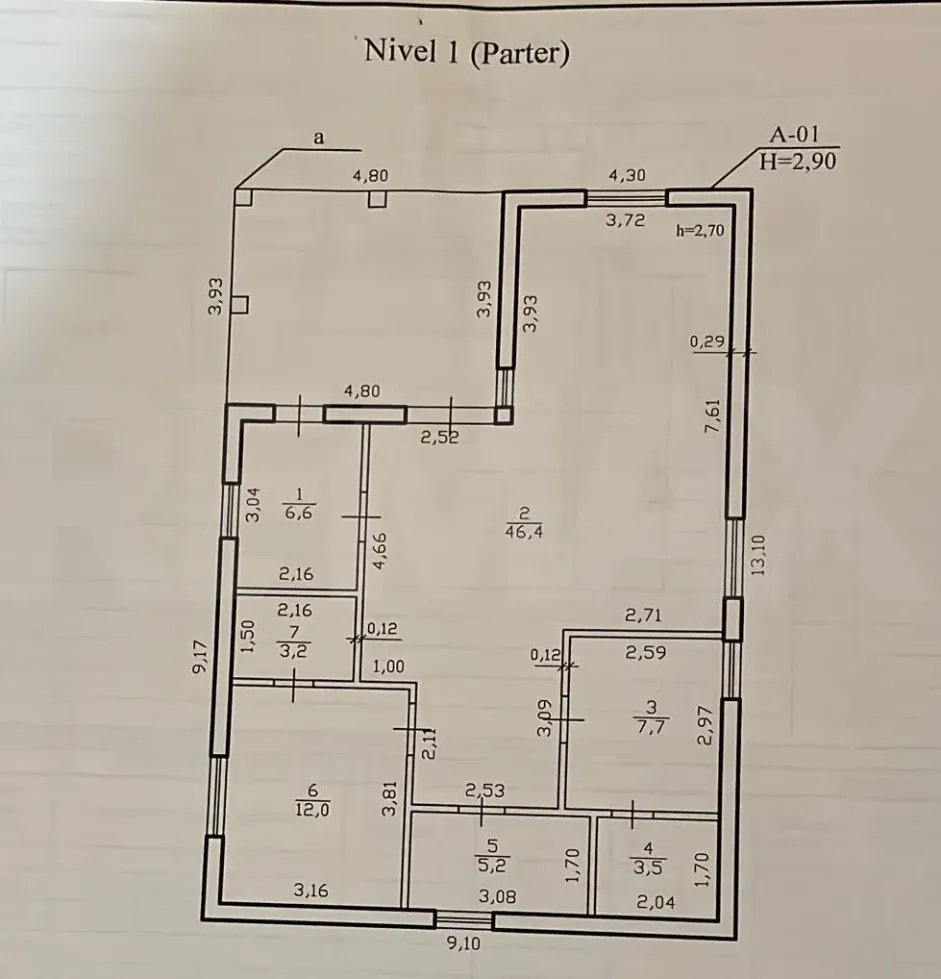 1-floor house, 100 m² — Image 18