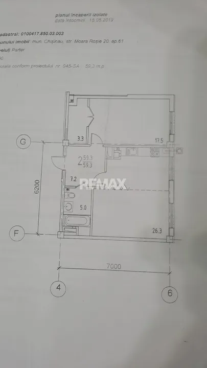 2-bedroom apartment, 61.7 m² — Image 8