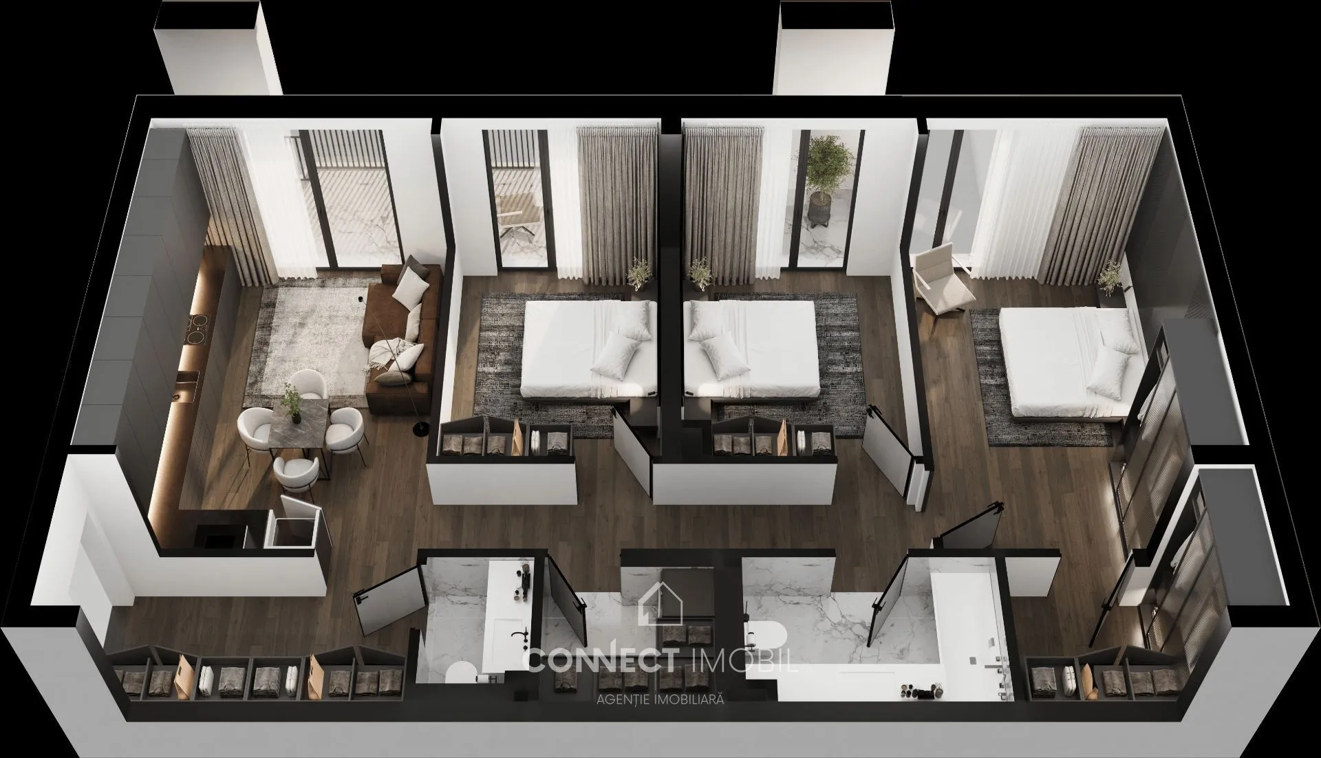 3-комнатная квартира, 89 м² — Изображение 3