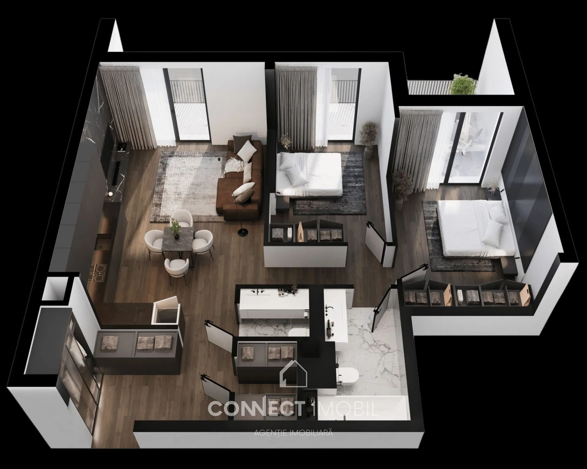 2-комнатная квартира, 80 м² — Изображение 2