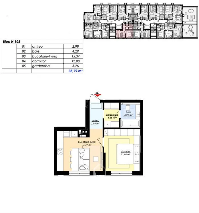 3-bedroom apartment, 86 m² — Image 2