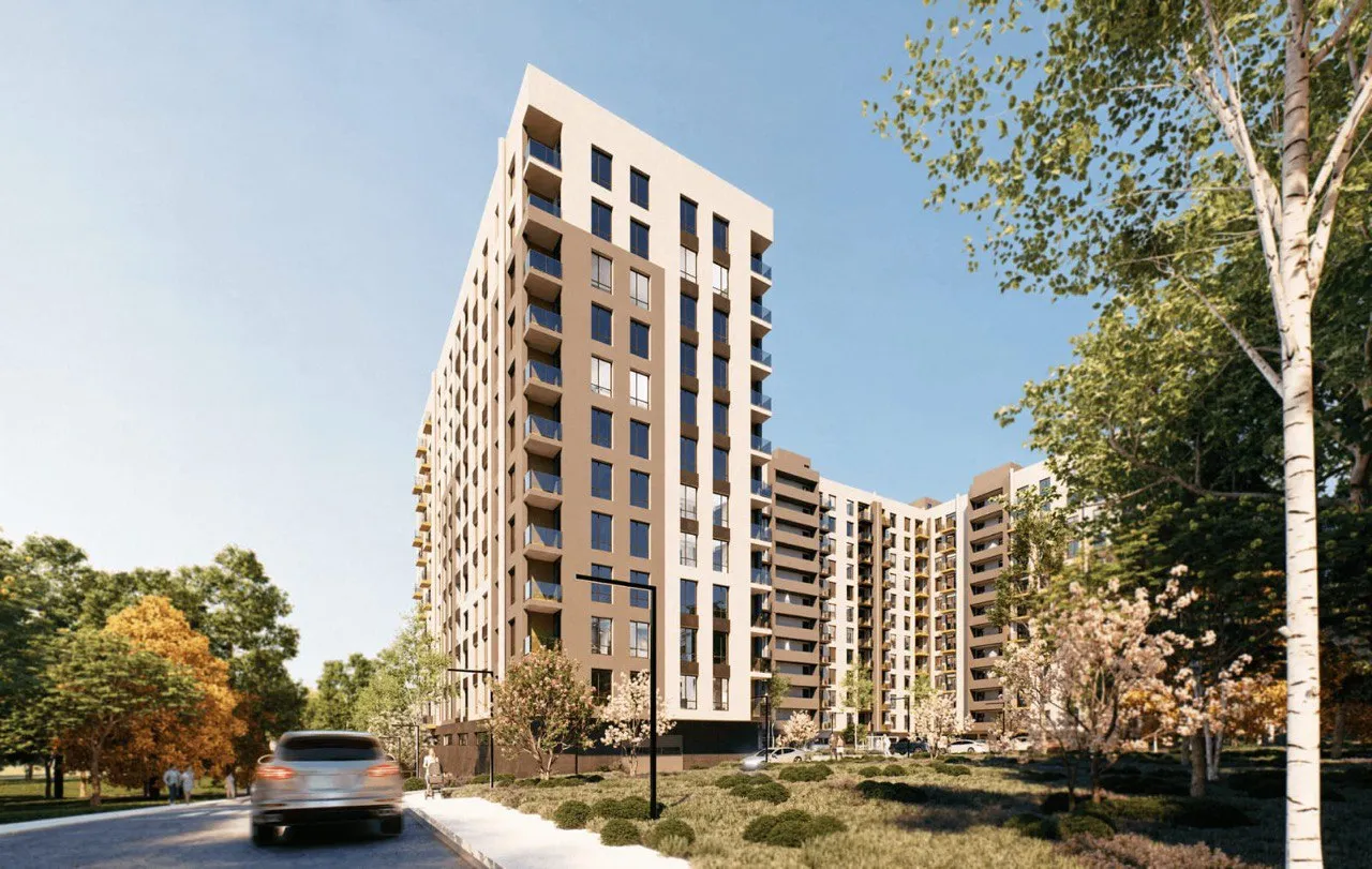 2-bedroom apartment, 56 m² — Image 1