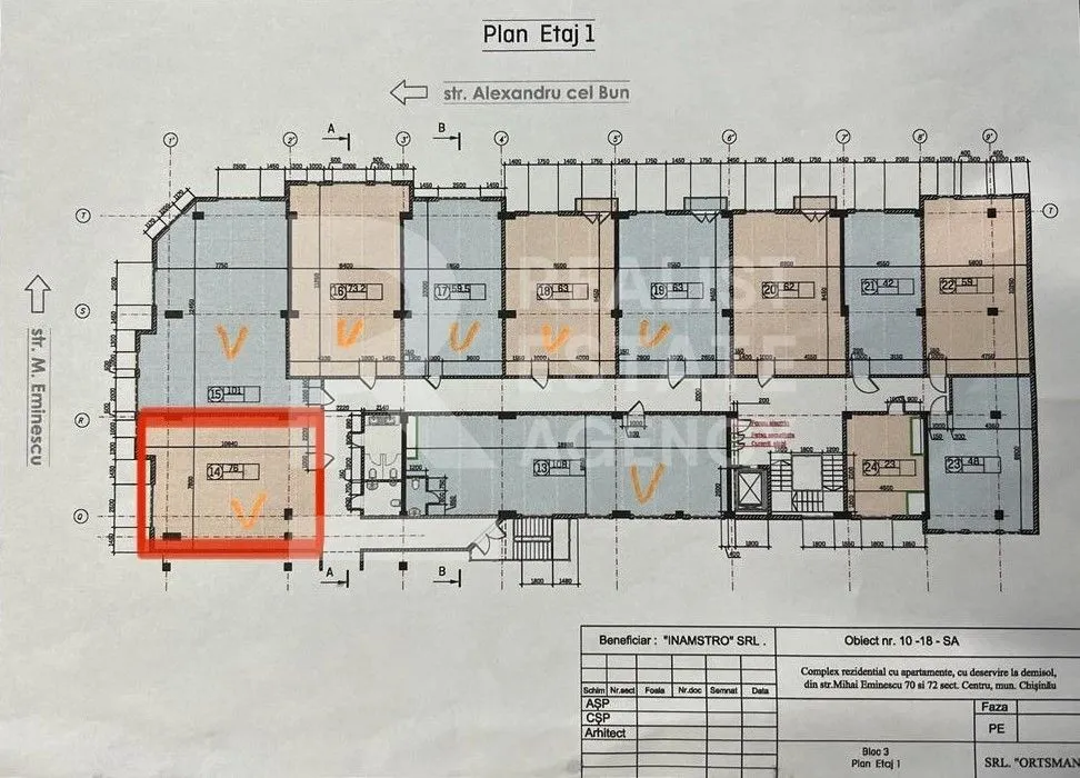 1-camere birou, 78 m² — Imagine 2