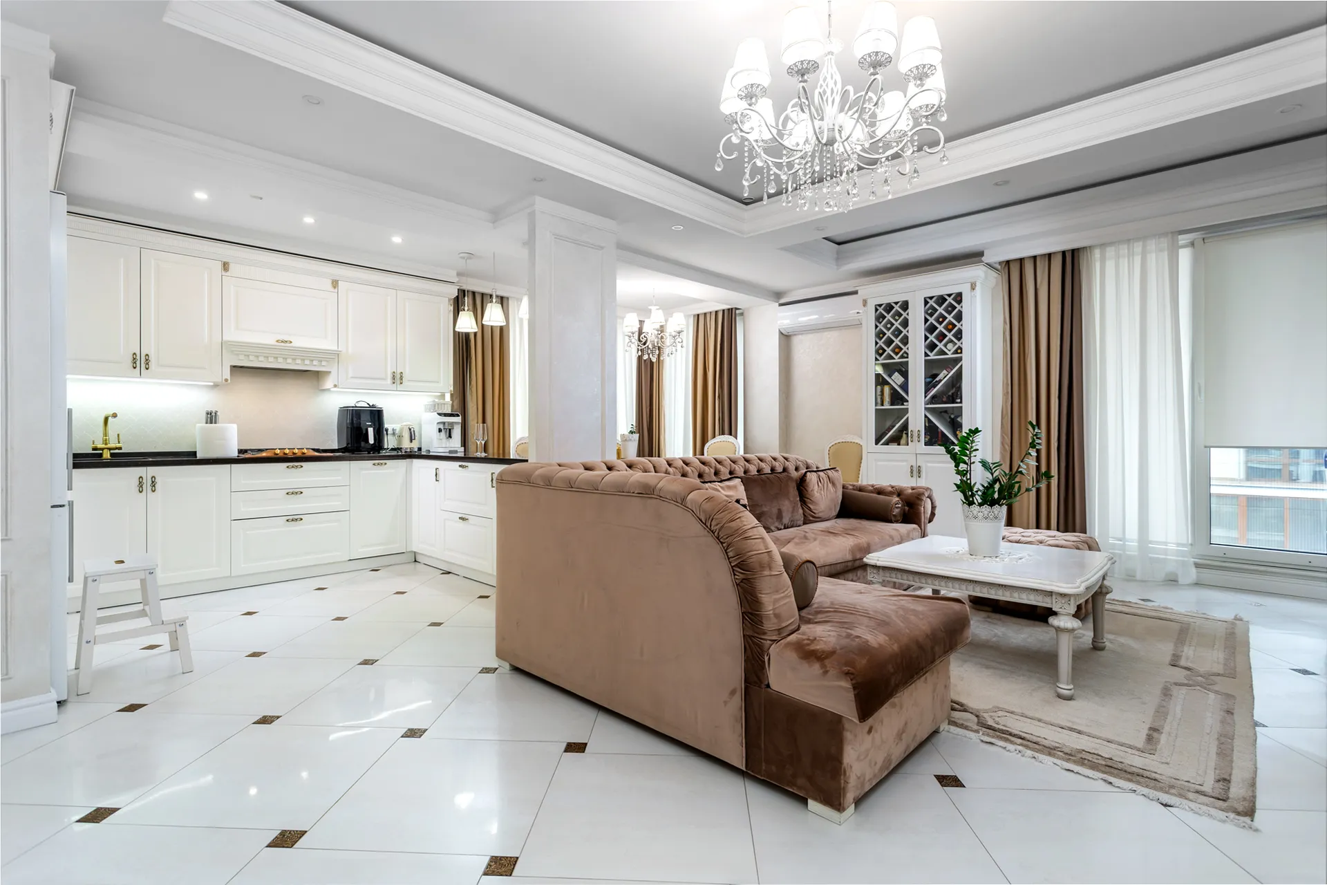 2-bedroom apartment, 128.3 m² — Image 1