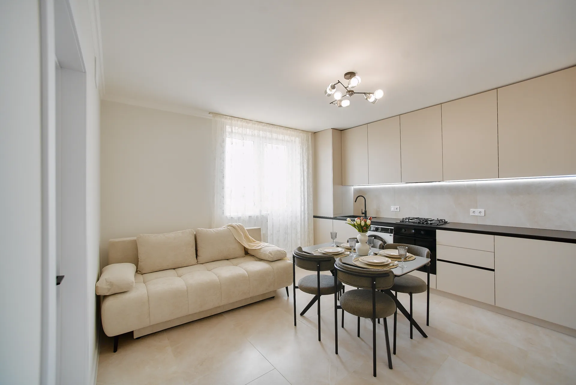 2-camere apartament, 54 m² — Imagine 1