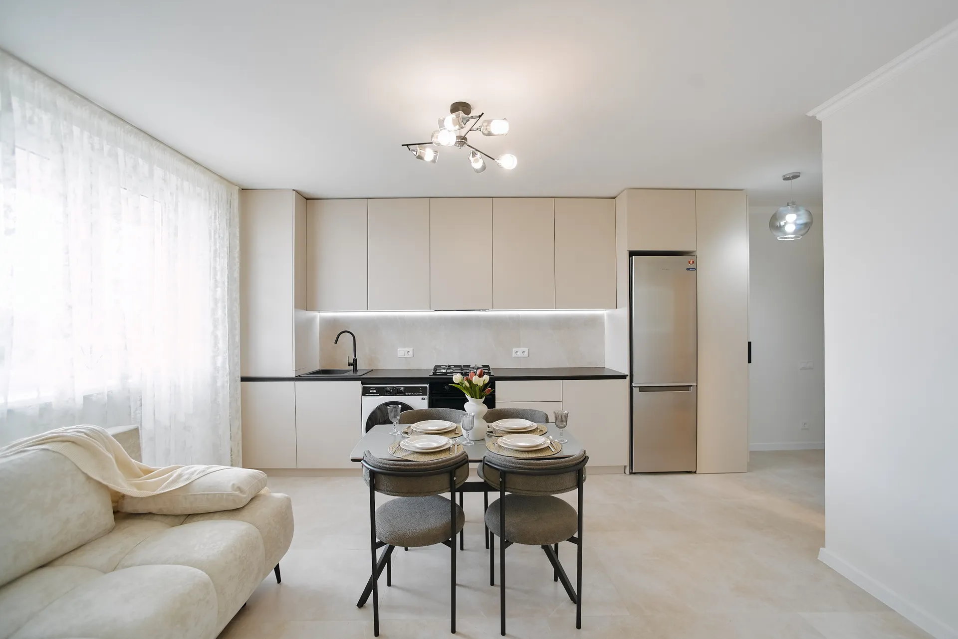 2-camere apartament, 54 m² — Imagine 4
