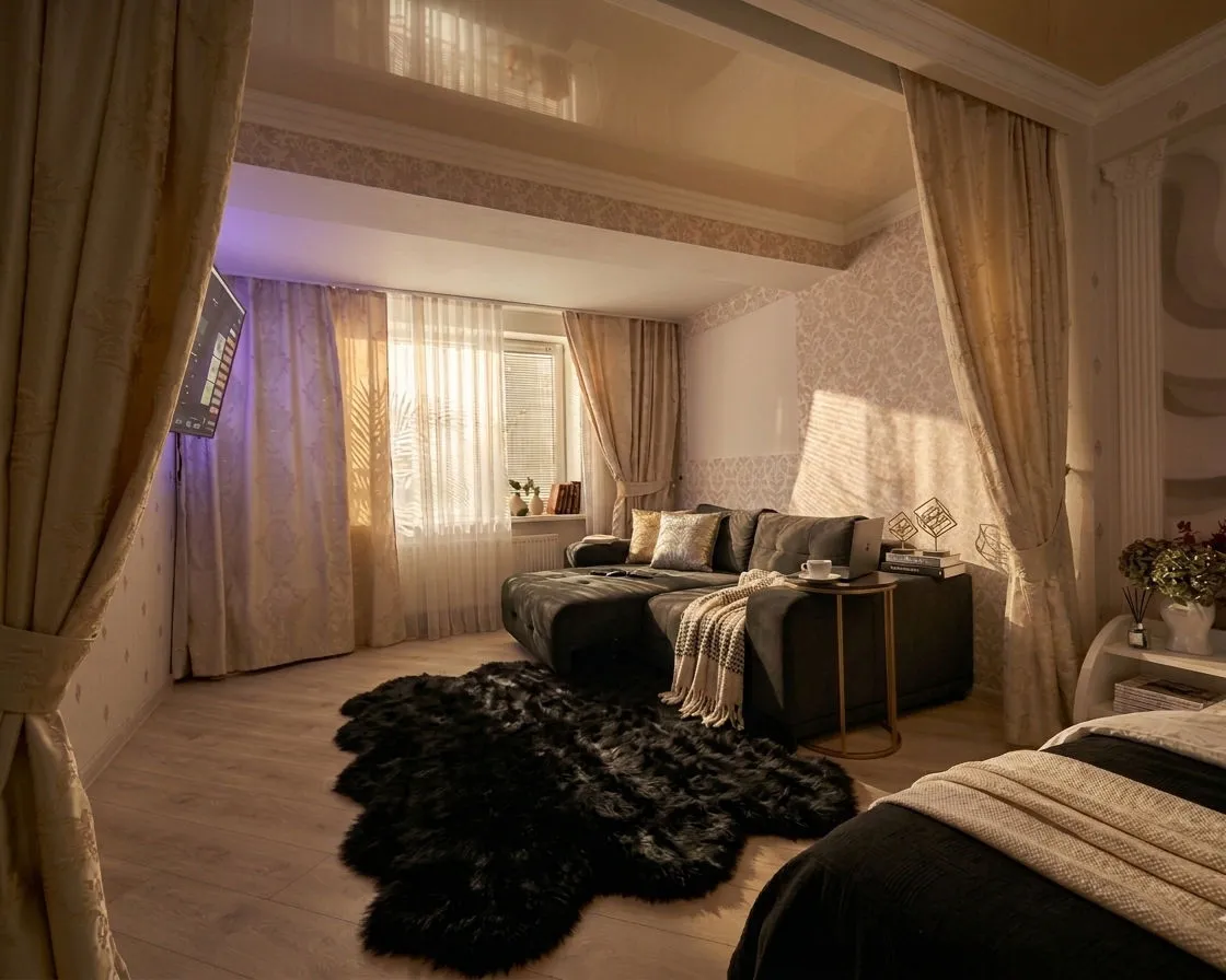 1-bedroom apartment, 55.5 m² — Image 1
