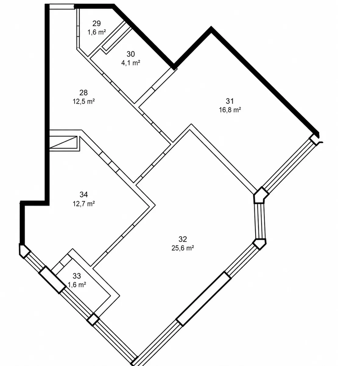 2-комнатная квартира, 80 м² — Изображение 3