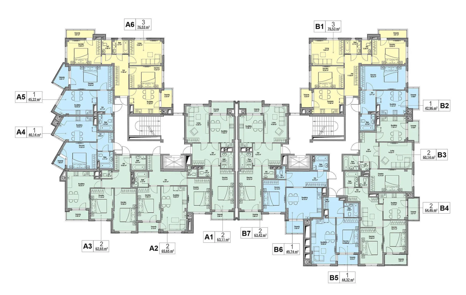 2-комнатная квартира, 65.65 м² — Изображение 4