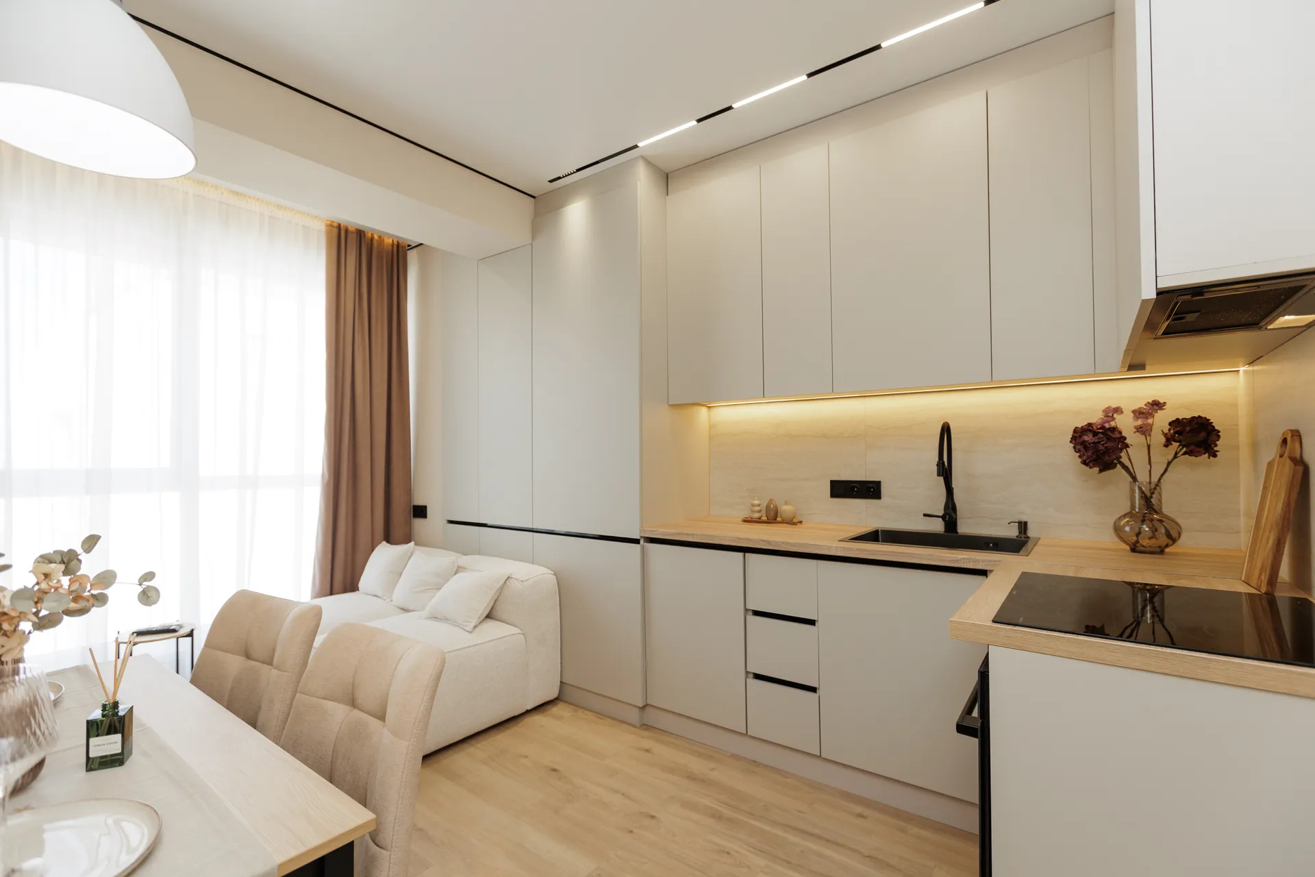 1-camere apartament, 37 m² — Imagine 1