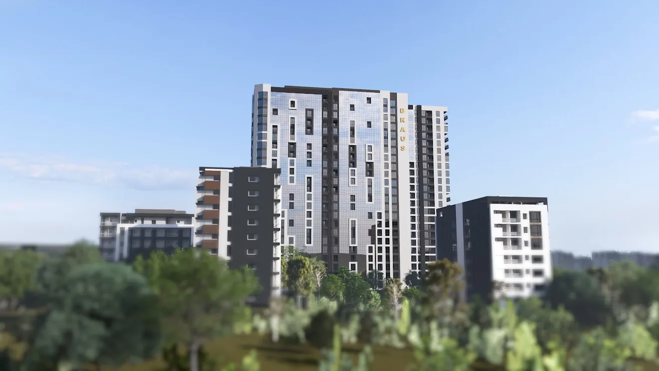 2-camere apartament, 41 m² — Imagine 1