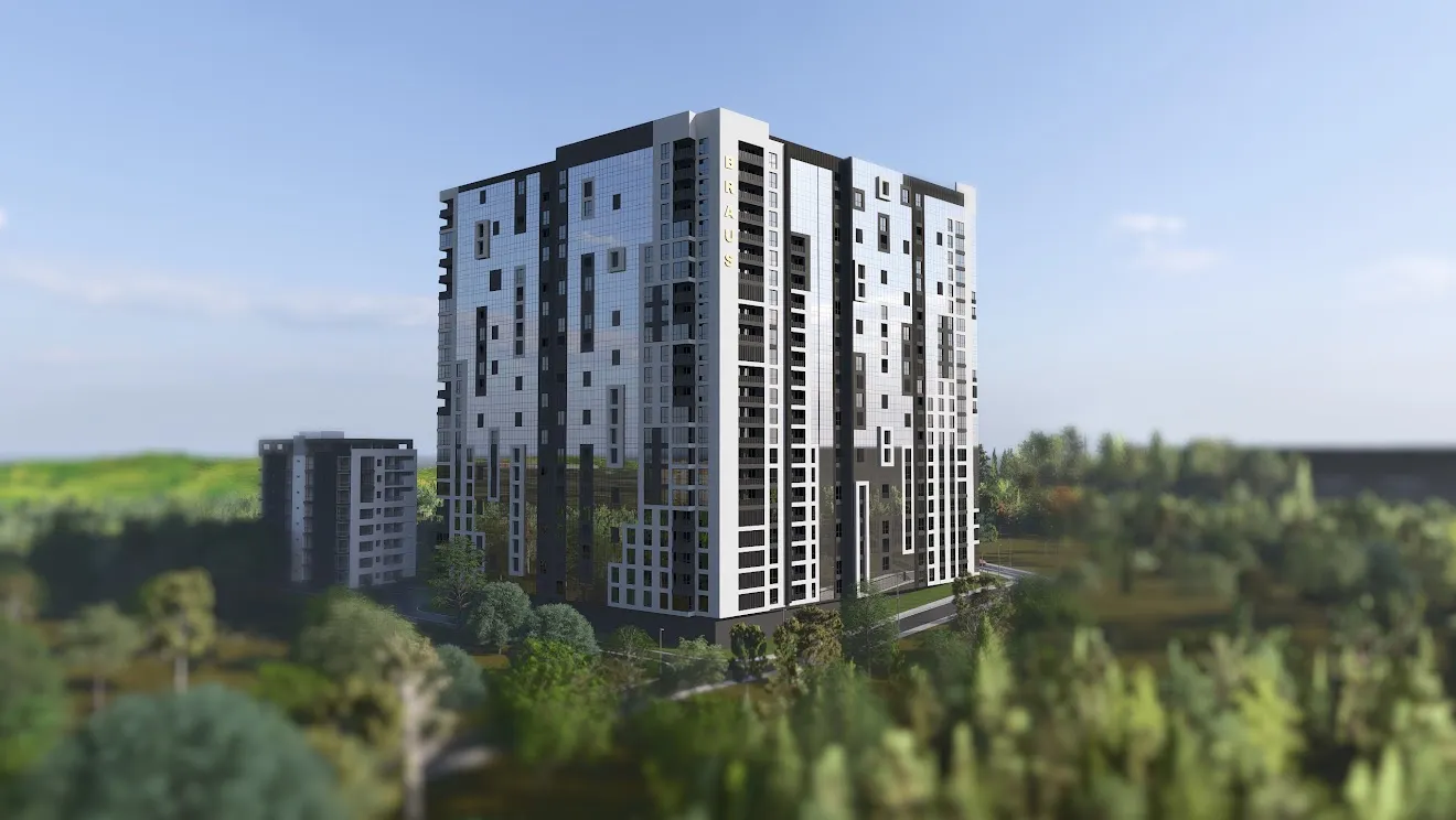 2-комнатная квартира, 77 м² — Изображение 1