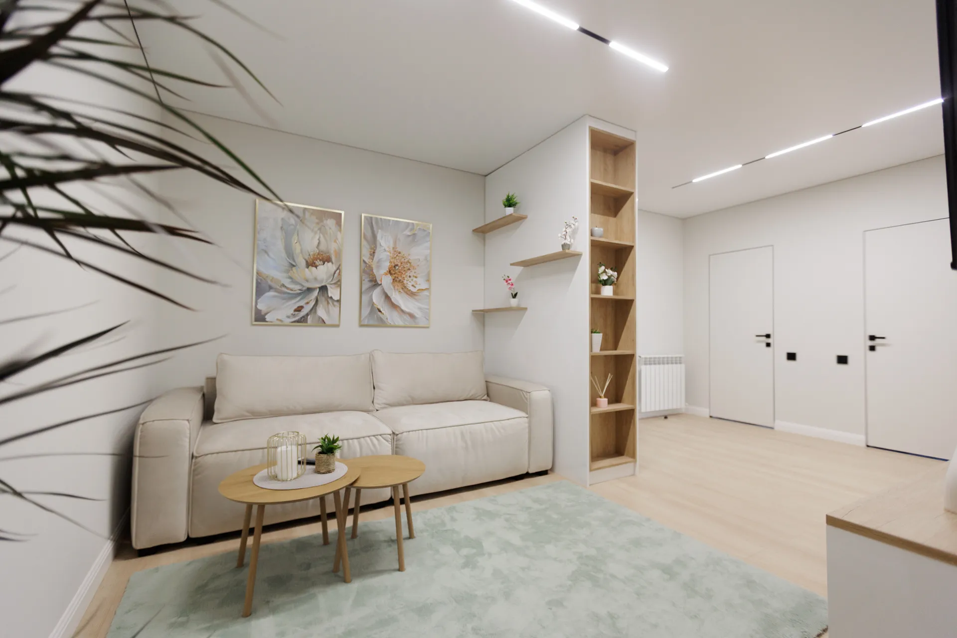 2-комнатная квартира, 66.2 м² — Изображение 1