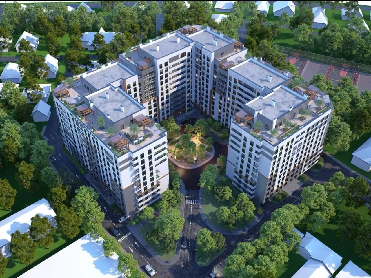 2-camere apartament, 57 m² — Imagine 1