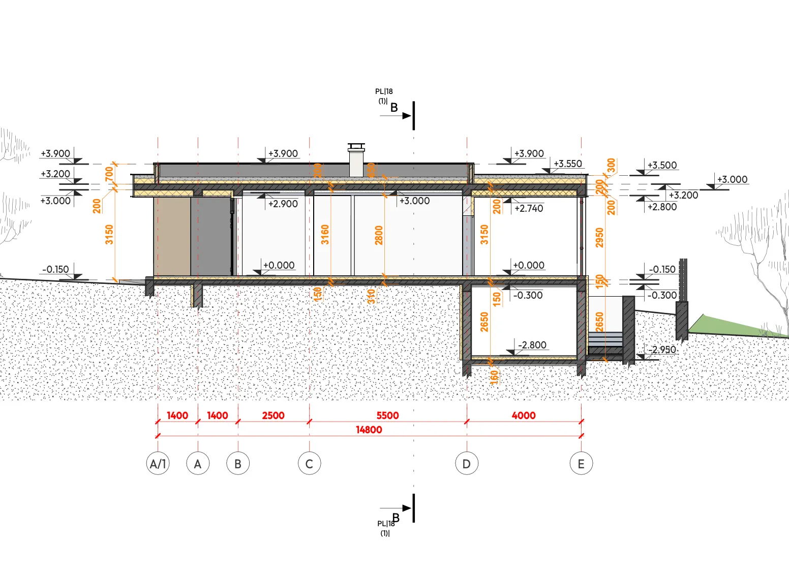 1-etaje casă, 150 m² — Imagine 2