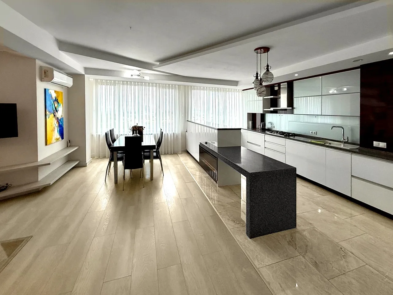 3-camere apartament, 130 m² — Imagine 2