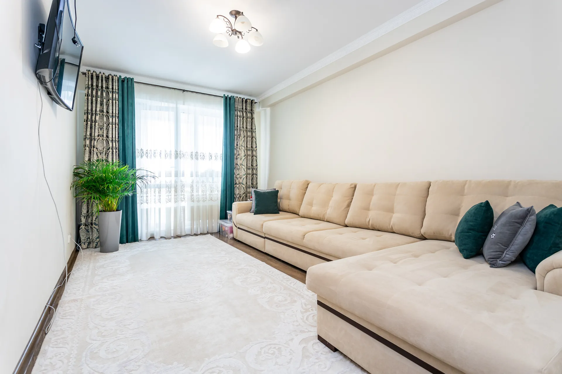 2-camere apartament, 73 m² — Imagine 1