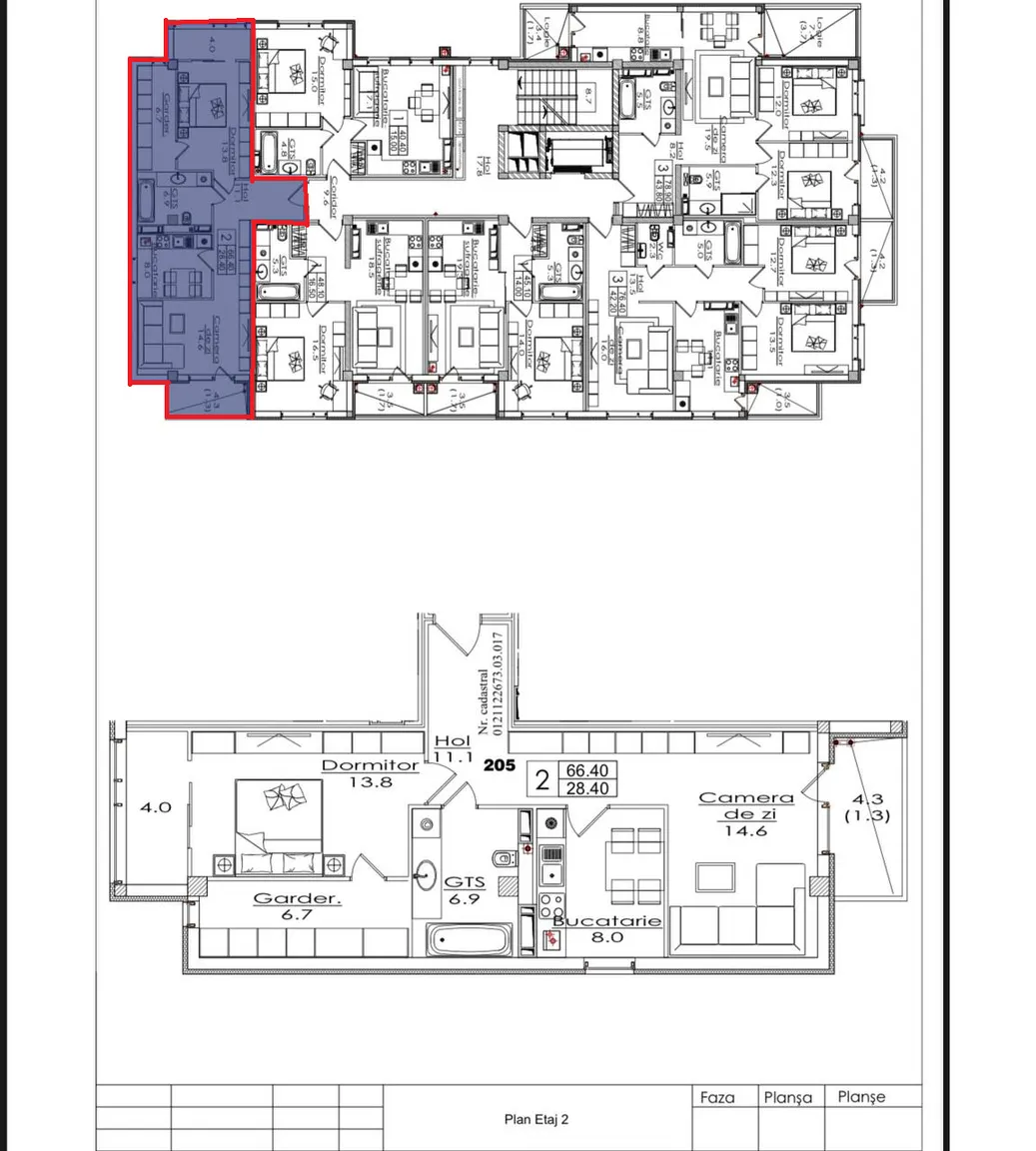 2-комнатная квартира, 66.4 м² — Изображение 4
