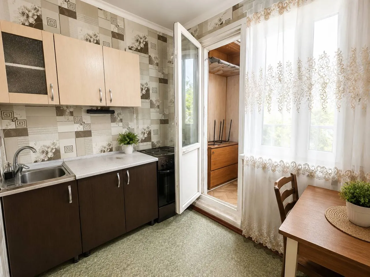 1-camere apartament, 36 m² — Imagine 1