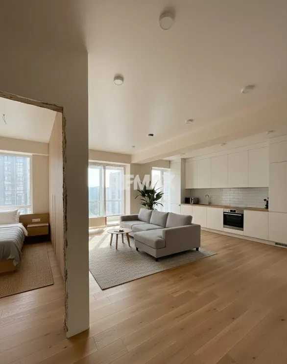 1-bedroom apartment, 55.75 m² — Image 1