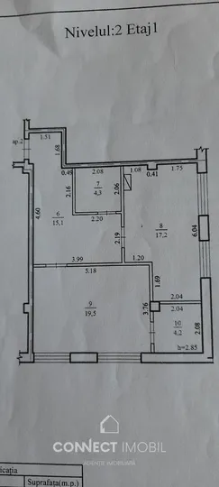 1-комнатная квартира, 61 м² — Изображение 3