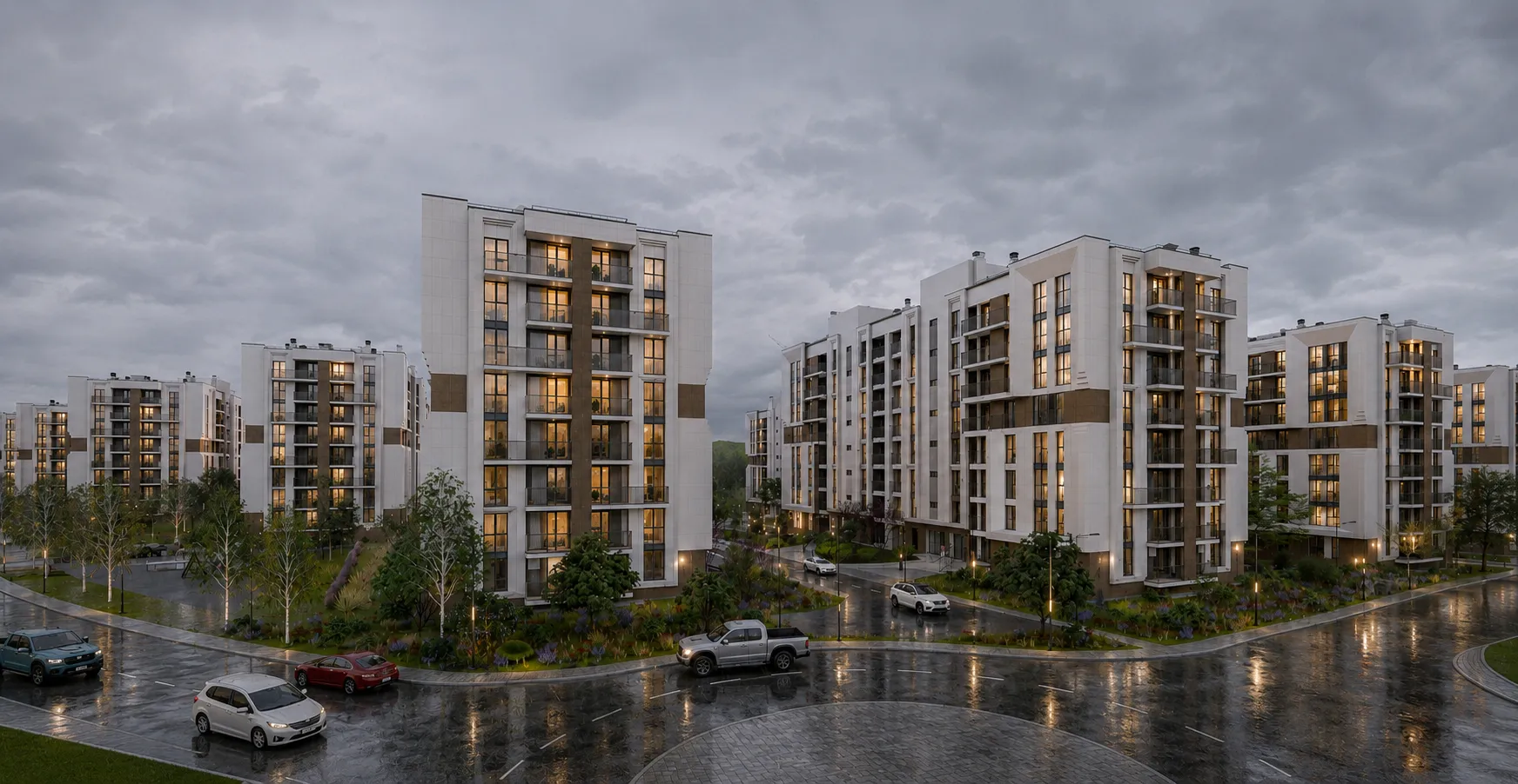 2-bedroom apartment, 61.11 m² — Image 1