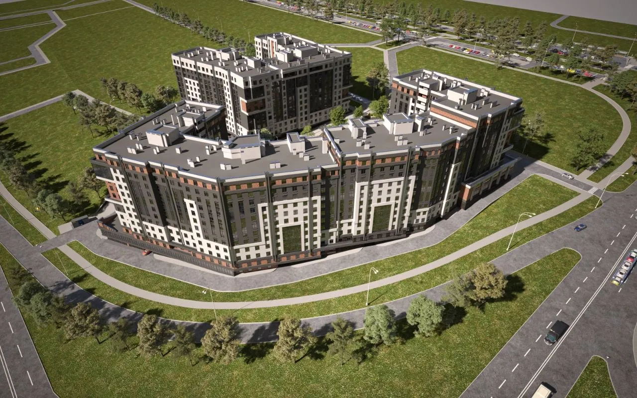 2-комнатная квартира, 74 м² — Изображение 1