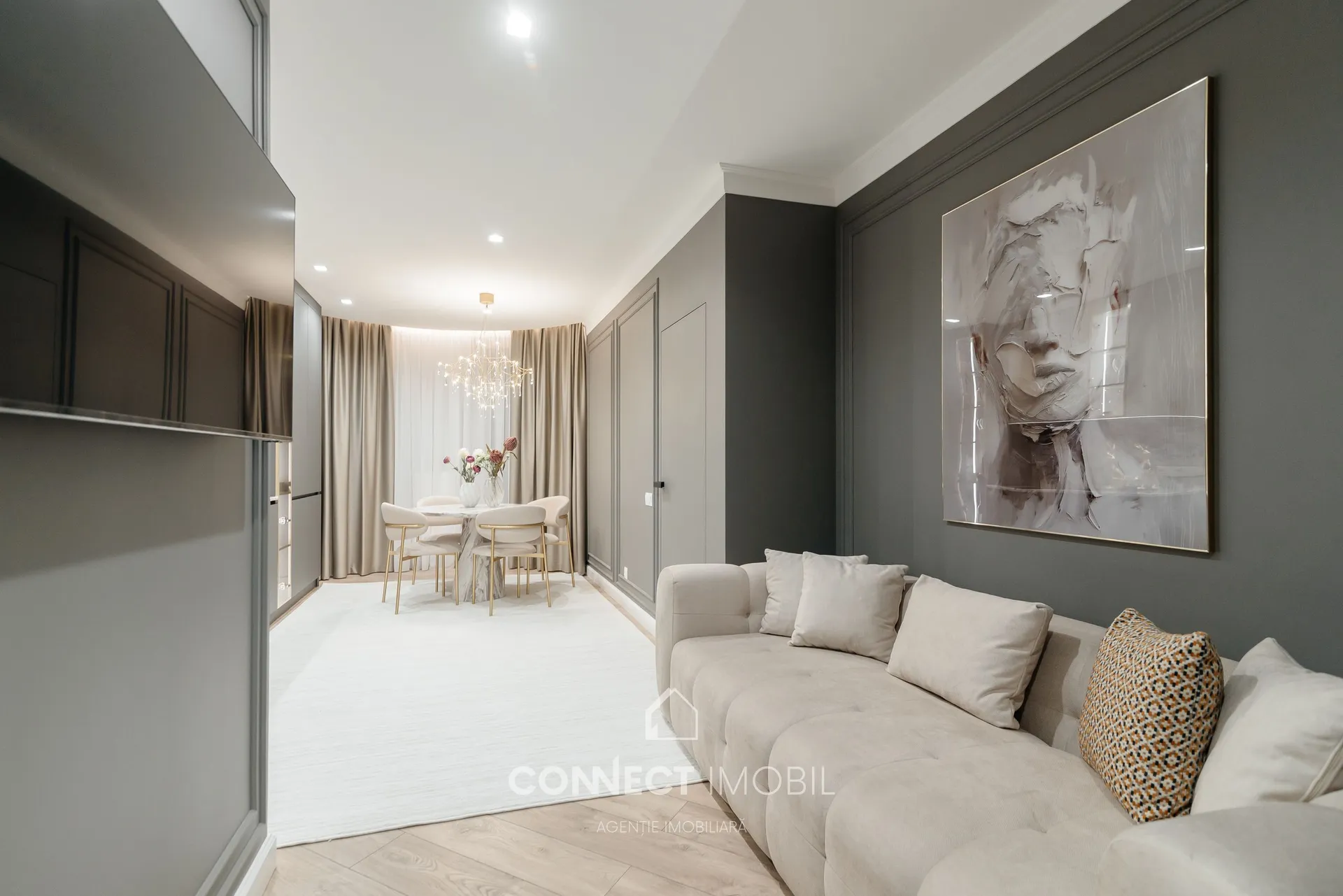 2-camere apartament, 70 m² — Imagine 1