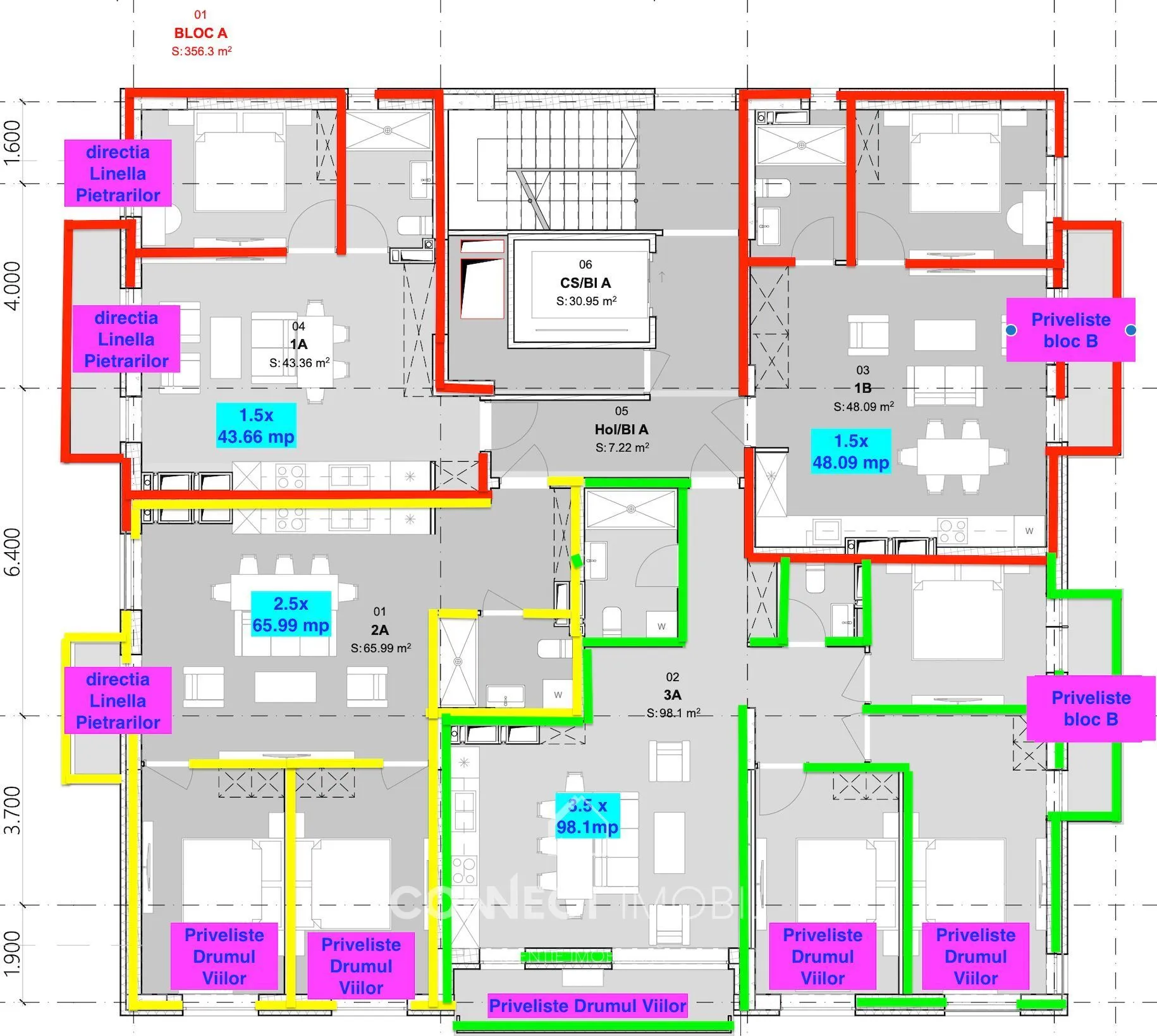 1-комнатная квартира, 46 м² — Изображение 3