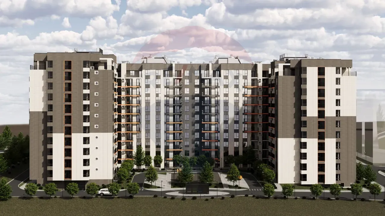 1-bedroom apartment, 42.19 m² — Image 1